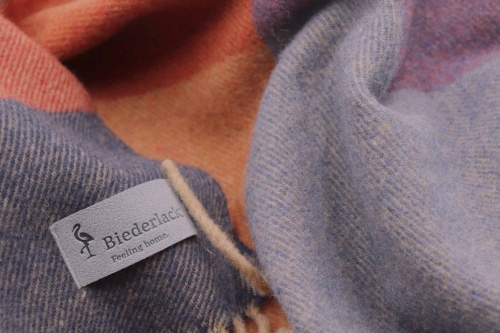 Плед Biederlack NATURALS&PLAIDS (809612) pleasant stone 130х170 Артикул: 79259 Silk-Dreams фото 4